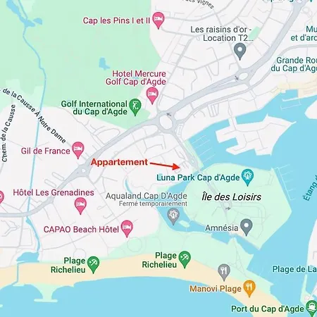 Panoramic 1, Bel Familiale Avec Piscine Et Parking * Agde